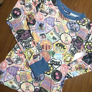 ヒステリックグラマー(HYSTERIC GLAMOUR)のhysteric♡ 総柄長T(Tシャツ(長袖/七分))