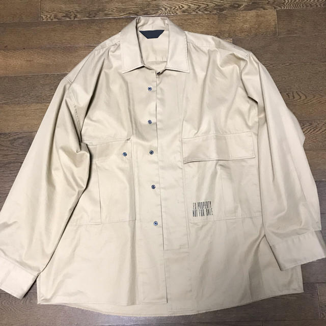 SUNSEA(サンシー)のessay  oversized open collar shirt メンズのトップス(シャツ)の商品写真