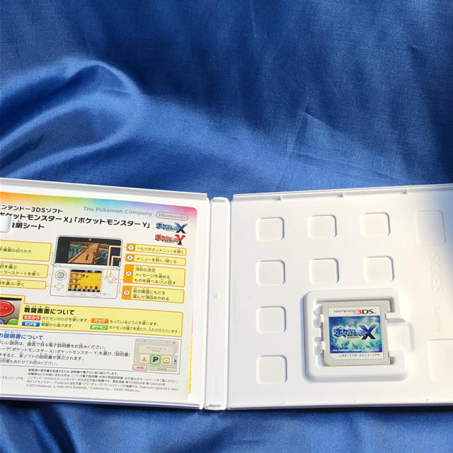 ニンテンドー3DS(ニンテンドー3DS)のポケットモンスター X    3ds エンタメ/ホビーのゲームソフト/ゲーム機本体(携帯用ゲームソフト)の商品写真