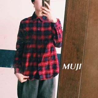 ムジルシリョウヒン(MUJI (無印良品))の▼チェックシャツ MUJI(シャツ/ブラウス(長袖/七分))