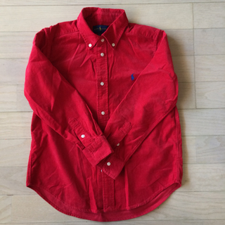 ラルフローレン(Ralph Lauren)のラルフローレン ボタンダウンシャツ 130(ブラウス)