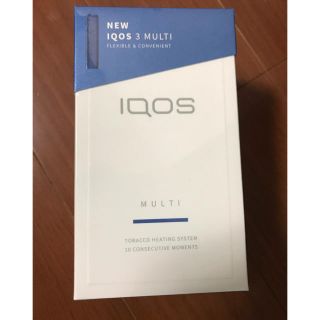 アイコス(IQOS)のiQOS3 マルチ ステラブルー(タバコグッズ)