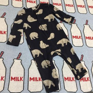 コドモビームス(こども ビームス)の専用   tinycottons クマさん ロンパース 6-12m(ロンパース)