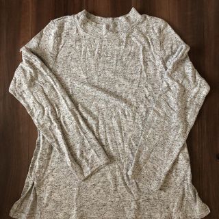 エイチアンドエム(H&M)の新品 H&M ハイネック レーヨン グレー Ｓサイズ(ニット/セーター)