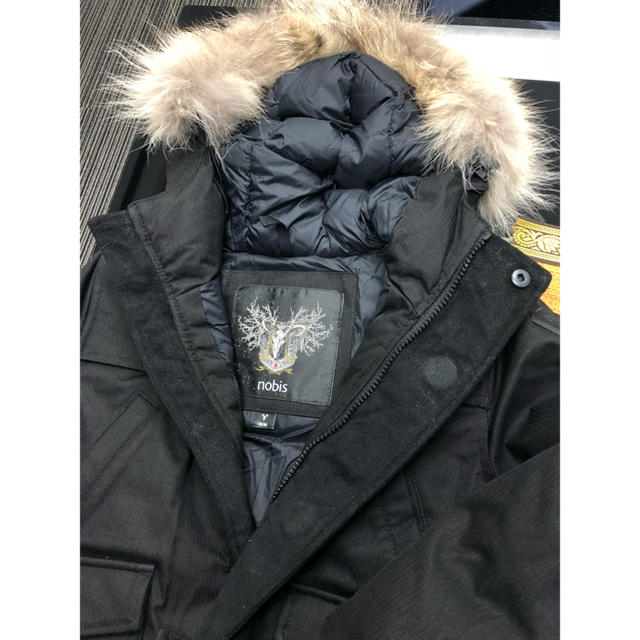 CANADA GOOSE(カナダグース)のNOBIS ノビス キッズ 120くらい 新品未使用！ キッズ/ベビー/マタニティのキッズ服男の子用(90cm~)(ジャケット/上着)の商品写真