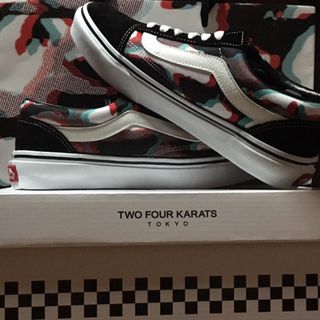 トゥエンティーフォーカラッツ(24karats)のEXILEAKIRA 第1弾 VANS × 24karats 限定スニーカー (国内アーティスト)