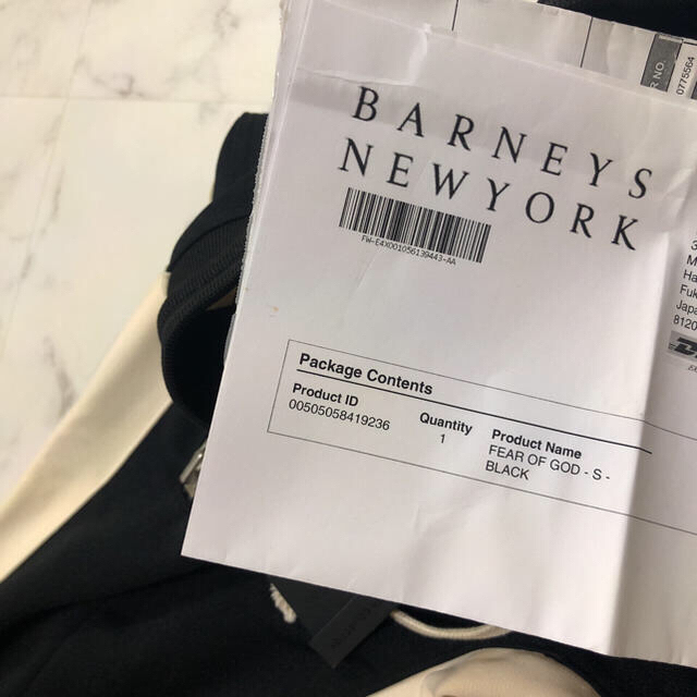 FEAR OF GOD TRACK PANTS Small black 2