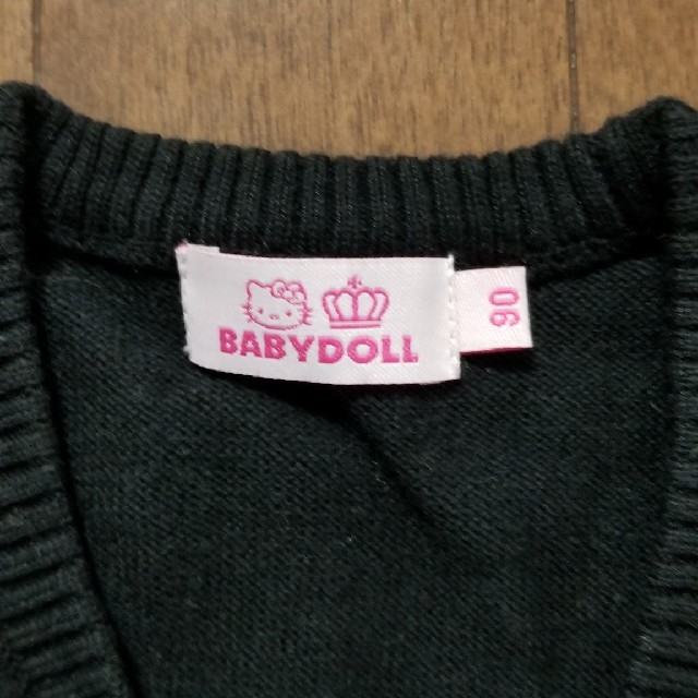 BABYDOLL(ベビードール)のBABYDOLL 　カーディガン　サイズ90 キッズ/ベビー/マタニティのキッズ服女の子用(90cm~)(カーディガン)の商品写真