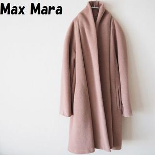 マックスマーラ(Max Mara)の【人気】マックスマーラ アルパカ混コクーンコート サイズ40 イタリア製(チェスターコート)