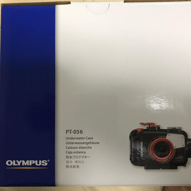 OLYMPUS(オリンパス)の防水プロテクター「PT-056」OLYMPUS スマホ/家電/カメラのカメラ(ケース/バッグ)の商品写真