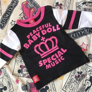 ベビードール(BABYDOLL)のBABYDOLLロンTピンク(Ｔシャツ)