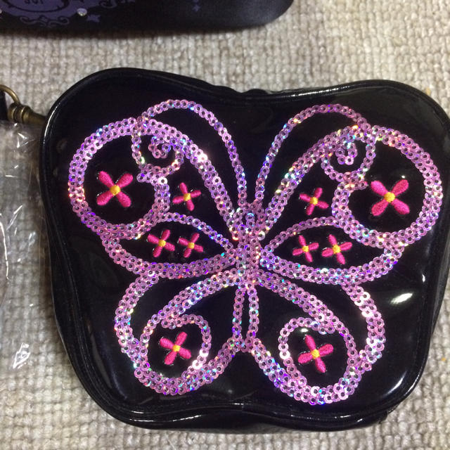 ANNA SUI(アナスイ)のアナスイ  ポーチ2点&新品ティッシュケース レディースのファッション小物(ポーチ)の商品写真