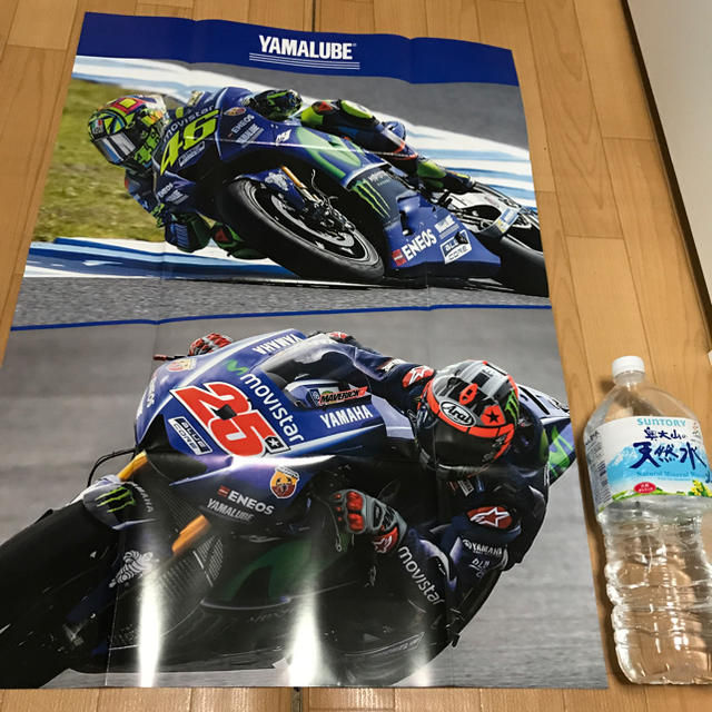 MotoGP ロッシ ビニャーレス 特大 ポスター エンタメ/ホビーのタレントグッズ(スポーツ選手)の商品写真