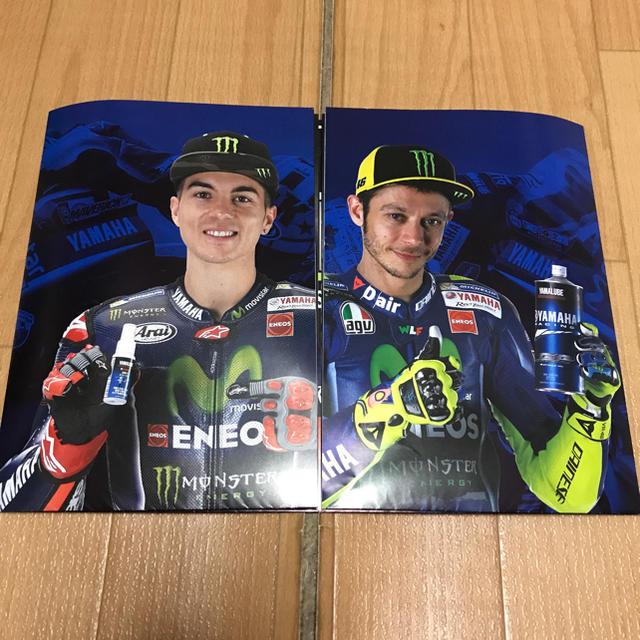 MotoGP ロッシ ビニャーレス 特大 ポスター エンタメ/ホビーのタレントグッズ(スポーツ選手)の商品写真