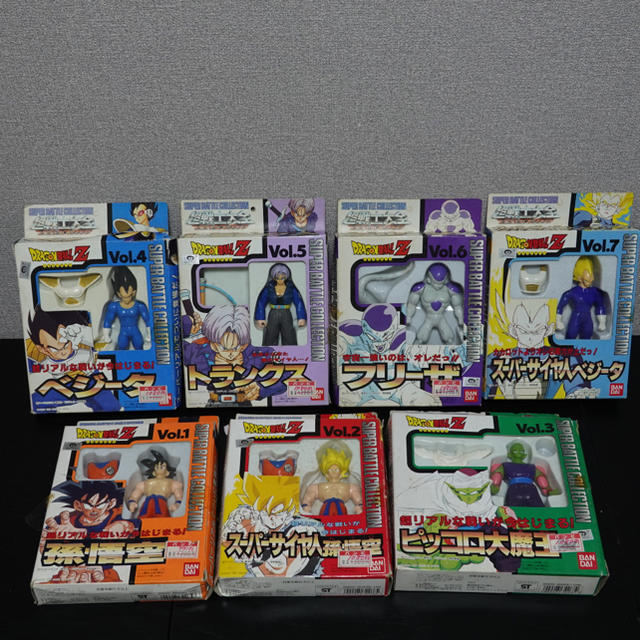 当時物 超戦士大全 7体 ドラゴンボールZ 1992年製 カード 当時物 超戦士大全 7体 ドラゴンボールZ 1992年製 カード