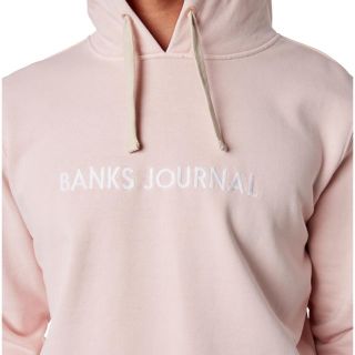 ロンハーマン(Ron Herman)の【BANKS】 パーカー LABEL MENS PULLOVER (S(パーカー)