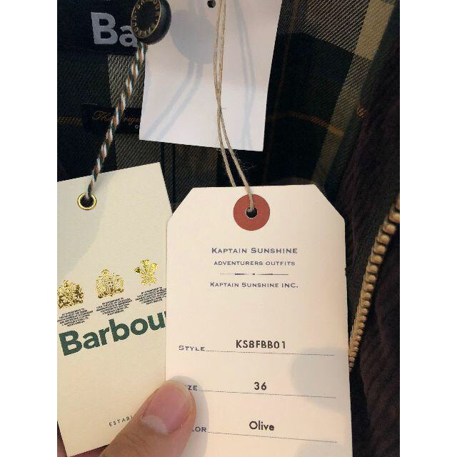 Barbour(バーブァー)の即完品 KAPTAIN SUNSHINE × Barbour 36 メンズのジャケット/アウター(ブルゾン)の商品写真