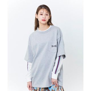 エックスガール(X-girl)のx-girl  HELLO XGIRLS SET TEE(Tシャツ(長袖/七分))