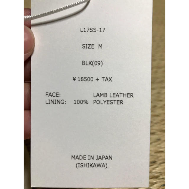 Lidnm by ゆう's shop｜ラクマ シングルライダースの通販 国産新品