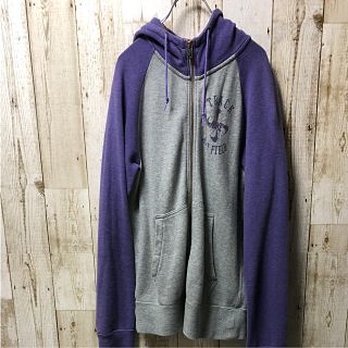NIKE - 【激レア】NIKE ナイキ 風車 ジップ パーカー オレンジタグ M
