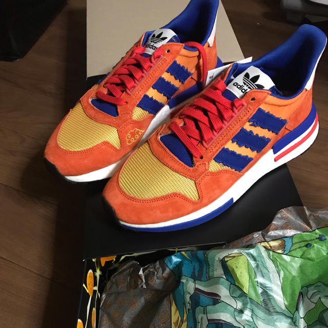 adidas - 27.5cm アディダス ドラゴンボール ZX 500 RM DB 悟空 adidas - 27.5cm アディダス ドラゴンボール ZX 500 RM DB 悟空