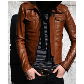 DIOR HOMME - 05AW Lジップ レザーDior homme ディオールオム ZIP