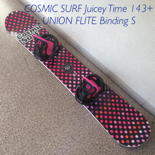 Cosmic Surf Juicey Time 143 スノーボードBURTONs