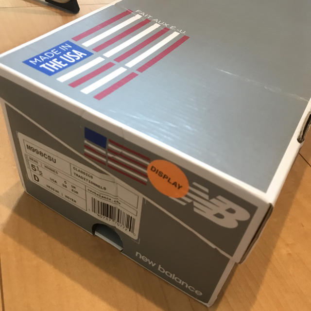 Made in USA ニューバランス 新品 23.5 US5.5 998