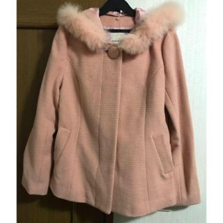 レストローズ(L'EST ROSE)の美品♡フォックスファーショートコート(ピーコート)