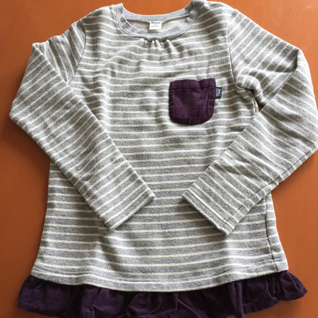 BEBE Noeil(ベベノイユ)の値下げBeBeトレーナー キッズ/ベビー/マタニティのキッズ服女の子用(90cm~)(Tシャツ/カットソー)の商品写真