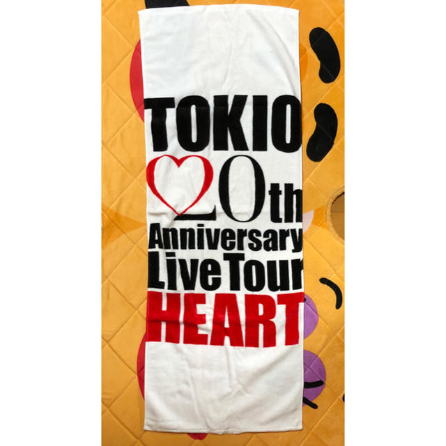 TOKIO(トキオ)のTOKIO 20周年ライブグッズ タオル インテリア/住まい/日用品の日用品/生活雑貨/旅行(タオル/バス用品)の商品写真