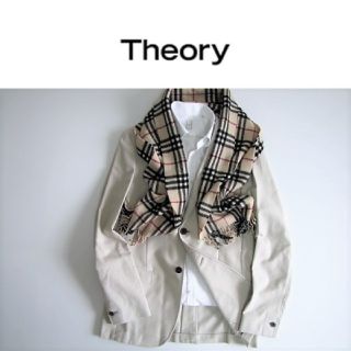 セオリー(theory)の5.2万 Theory コットン・フランネルジャケット セオリー(テーラードジャケット)