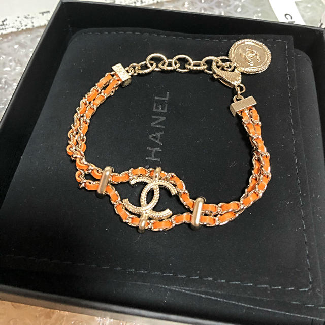 CHANEL - CHANEL レザーブレスレット 2018クルーズの通販 by ken's