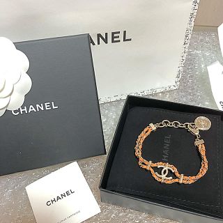 シャネル(CHANEL)のCHANEL レザーブレスレット 2018クルーズ(ブレスレット/バングル)