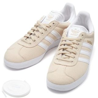 アディダス(adidas)のアディダス ベージュ 24cm GAZELLE TEX(スニーカー)