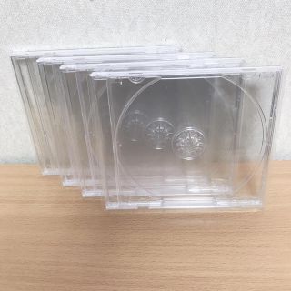 CDケース クリア4枚(CD/DVD収納)