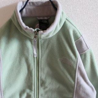 ザノースフェイス(THE NORTH FACE)のUS ノースフェイス lightgreen フリース ジャケット(トレーナー/スウェット)