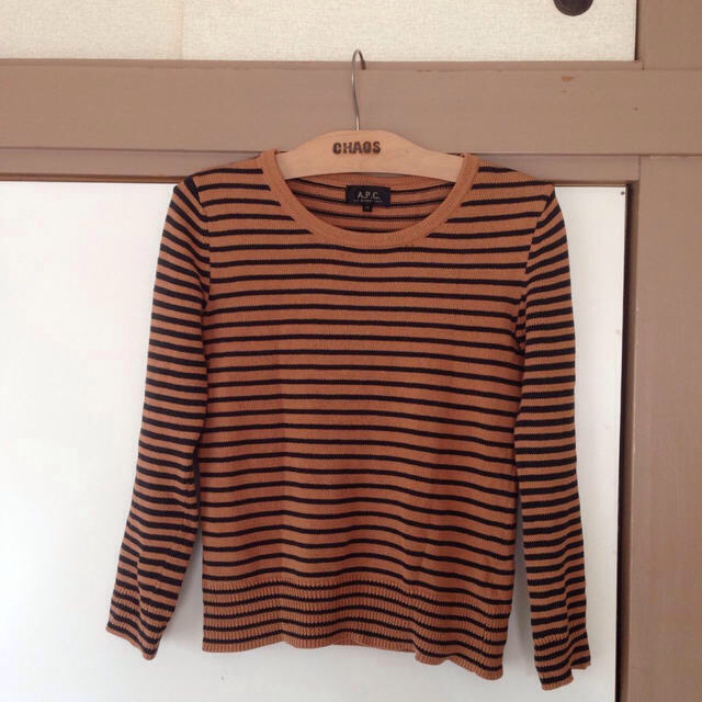 A.P.C(アーペーセー)のAPCサマーニット ボーダー レディースのトップス(ニット/セーター)の商品写真