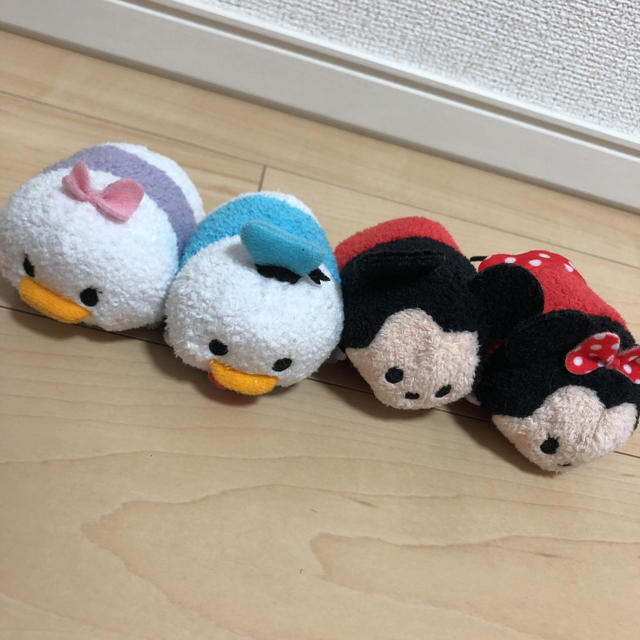 Disney(ディズニー)のつむつむ ミッキー ミニー ドナルド デイジー エンタメ/ホビーのおもちゃ/ぬいぐるみ(キャラクターグッズ)の商品写真