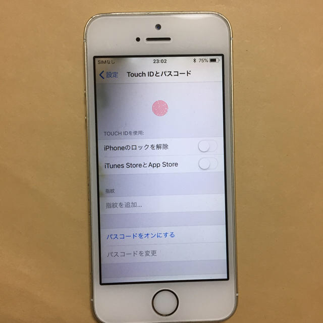 iPhone(アイフォーン)のdocomo iPhone5s 16gb 表示不良 ロックオフ スマホ/家電/カメラのスマートフォン/携帯電話(スマートフォン本体)の商品写真