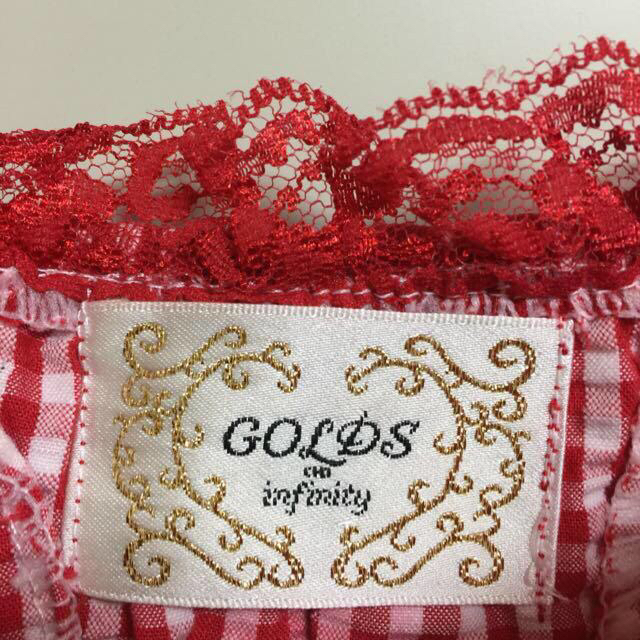 GOLDS infinity(ゴールズインフィニティ)の♡赤チェックキャミ♡ レディースのトップス(キャミソール)の商品写真