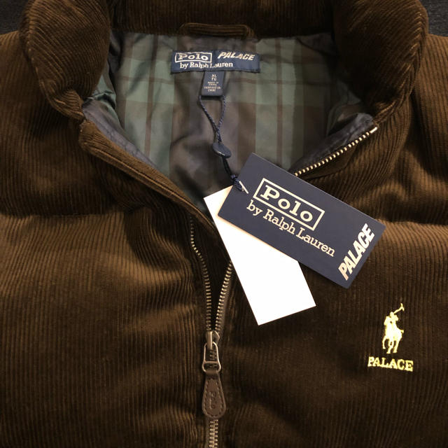 POLO RALPH LAUREN(ポロラルフローレン)のブラウン XL PALACE RALPH LAUREN DOWN JACKET メンズのジャケット/アウター(ダウンジャケット)の商品写真