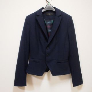 ザラ(ZARA)のZARA テーラードジャケット ザラ ネイビー(テーラードジャケット)