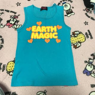 アースマジック(EARTHMAGIC)のEARTH MAGIC タンクトップ 140サイズ(Tシャツ/カットソー)