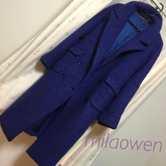 Mila Owen(ミラオーウェン)のmilaowen チェスターコート ダブルコート レディースのジャケット/アウター(ロングコート)の商品写真