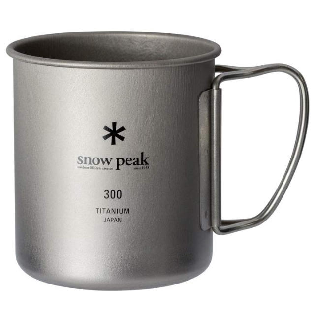 Snow Peak(スノーピーク)の早い者勝ち 新品 スノーピーク(snow peak) チタンシングルマグ 300 スポーツ/アウトドアのアウトドア(食器)の商品写真