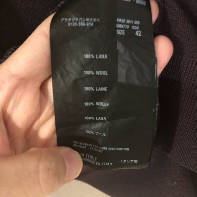 ブランド PRADA - PRADA 11AW ニットの通販 by 9.mode|プラダなら