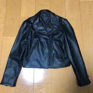 新品未使用　エモダ本革ライダース