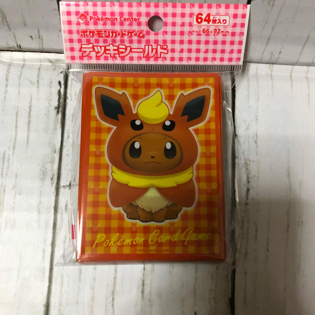 ポケモン(ポケモン)の新品未開封 デッキシールド イーブイ  ブースター スリーブ  エンタメ/ホビーのトレーディングカード(カードサプライ/アクセサリ)の商品写真