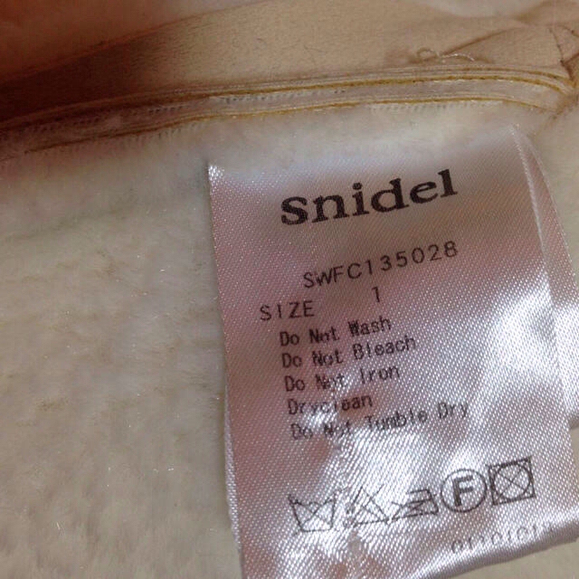 snidel ムートンショートコート